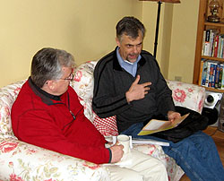 John Lanferman with Andrew Fountain
