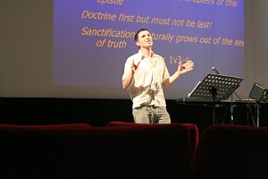Simon Fry Preaching at Life Church, Southampton